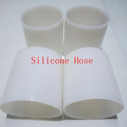 1 Meter Thickness 2mm Oversize Pipe Large Tube Inner Dia 20-1000mm Industrial Grade High Temp Resistant Silicone Rubber Hose