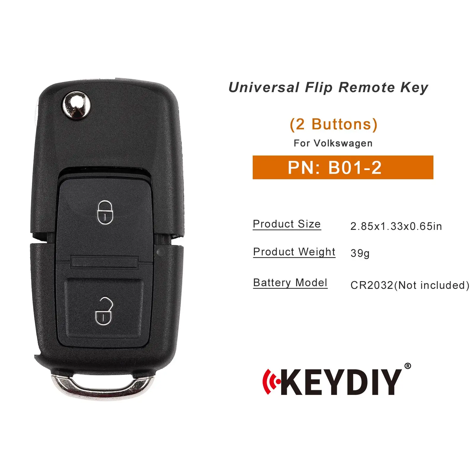 1/2/5 قطعة KEYDIY KD B01 لمفتاح السيارة عن بعد العالمي V.W 2/3/4 أزرار تستخدم مع مبرمج KD900/KD MINI/KD MAX