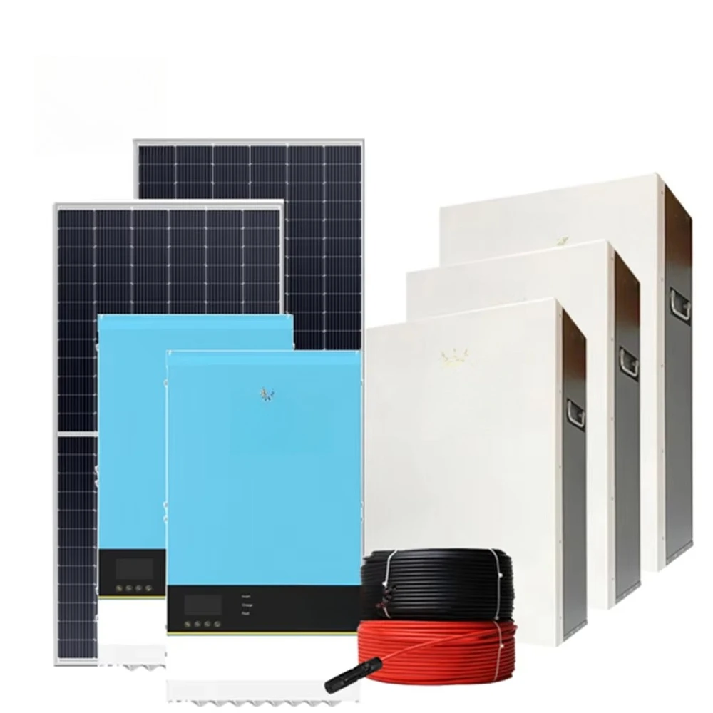15KW off Grid Complete Home Solar Energy System with MPPT Controller Pure Sine Wave Inverter Lithium Battery