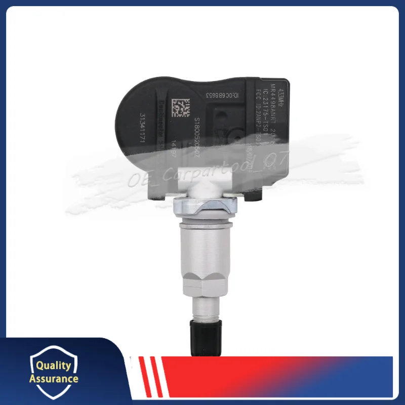 Sensor do sistema do monitor de pressão dos pneus para automóveis, TPMS, 31341171, 2014, 2015, 2016, Volvo XC60, V60, S60, II, V40, V70, 4 unidades