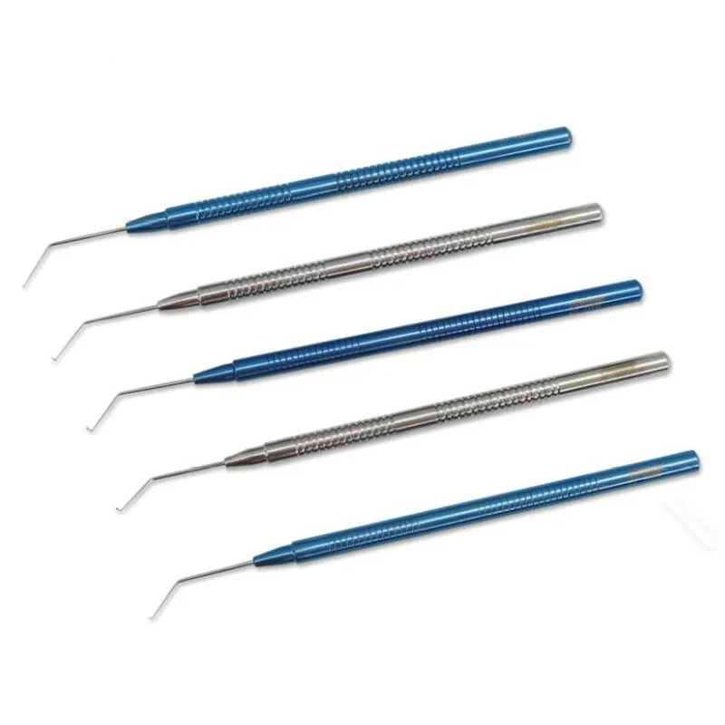 Ophthalmic microsurgery Ultra-premium stainless steel/Titanium alloy 45 degree 90 degree Phaco Chopper eye surgical instrument