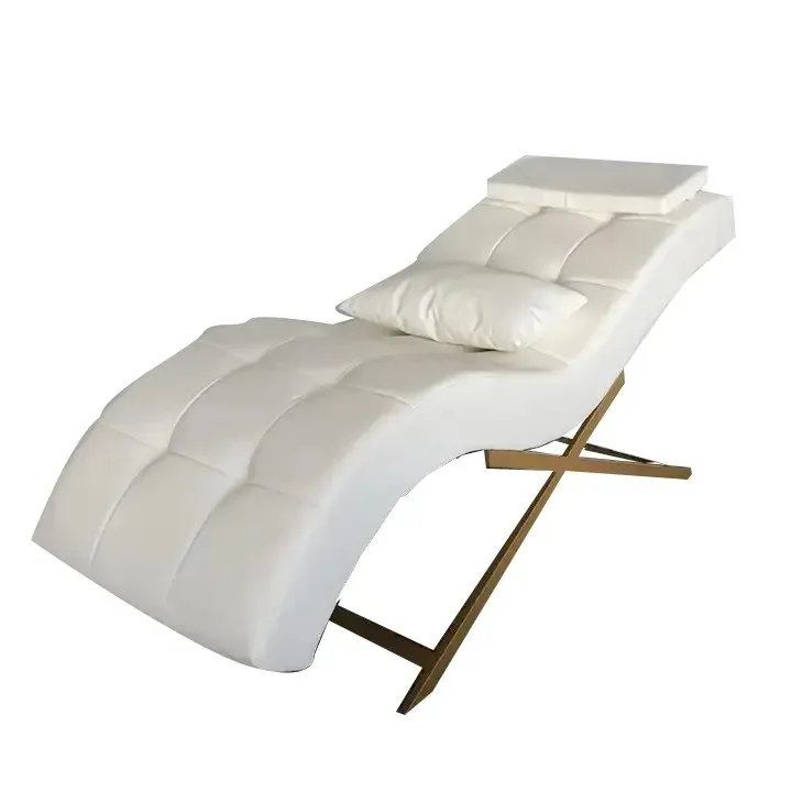 

Guangdong Factory Price Tattoo Massage Table Modern Luxury Curved Beauty Bed for Salon