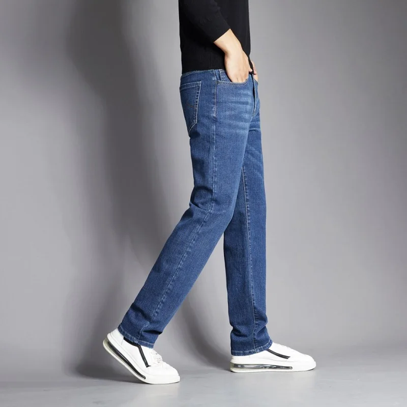 115 110 سنتيمتر طول طويل القامة الرجال الدنيم بانت تمتد مستقيم جان الذكور اضافية طويلة طول الساق بنطلون 190 سنتيمتر نحيل رقيقة ضئيلة المراهقين