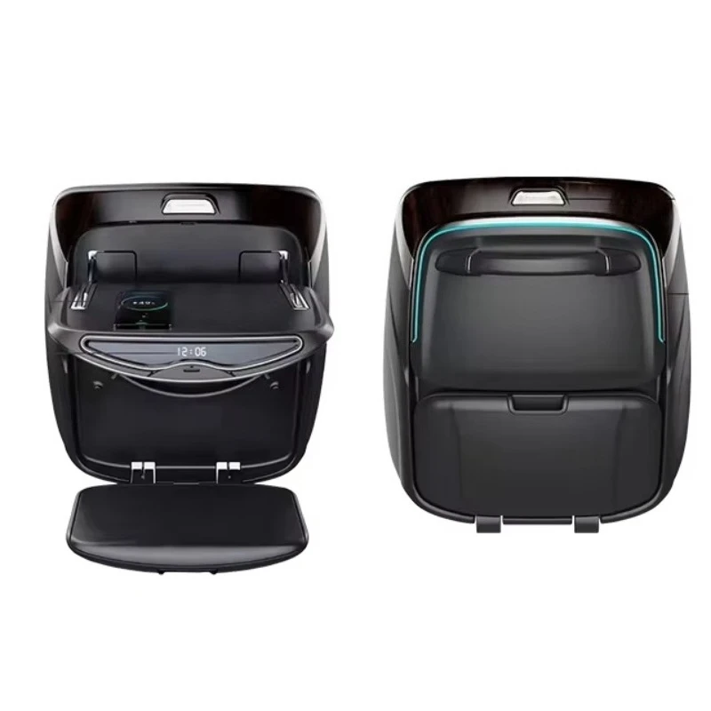 Backboard Folding Table 30 Series Strap Radio Foot Rest Atmosphere Light Time Display Small Table