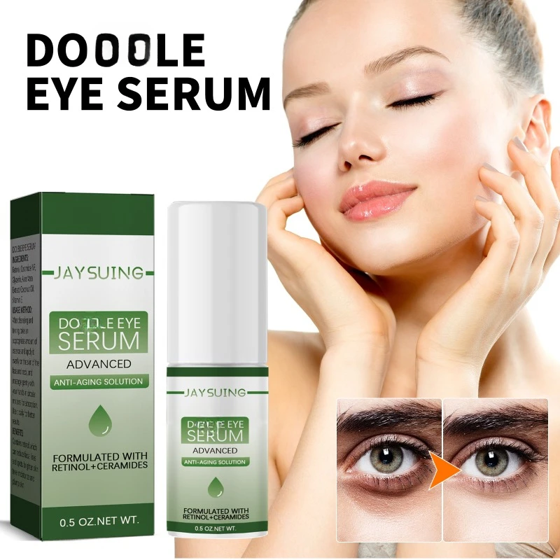 Hautpflege Essenz verblassen feine Linien entfernen dunkle Ringe aufhellen Hautton Lift straffend Anti-Falten-Alterung Gesicht Reparatur Augen serum