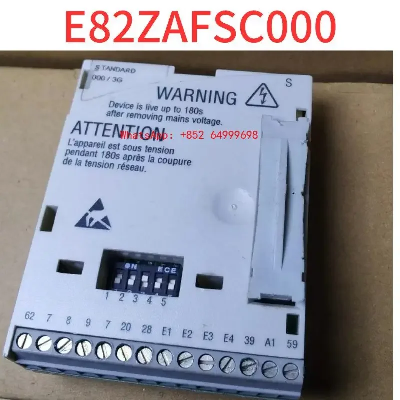 

Second-hand Servo frequency converter communication card E82ZAFSC000