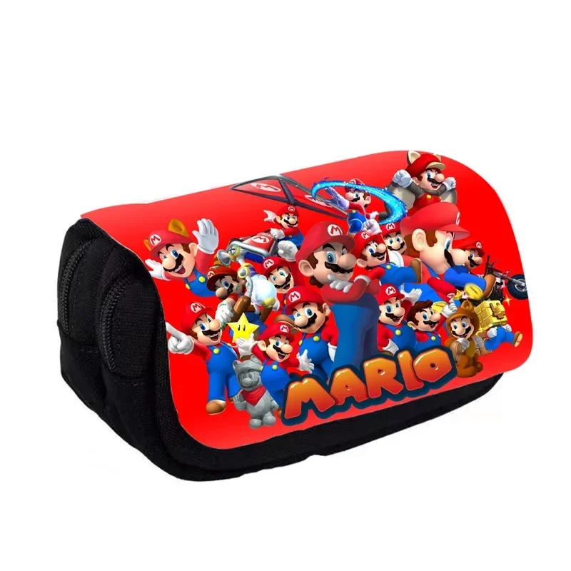 Super Marios Etui Kawaii Prinses Perzik Briefpapier Terug Naar School Penetui Studentbenodigdheden Tas Yoshi Kinderverjaardagscadeau