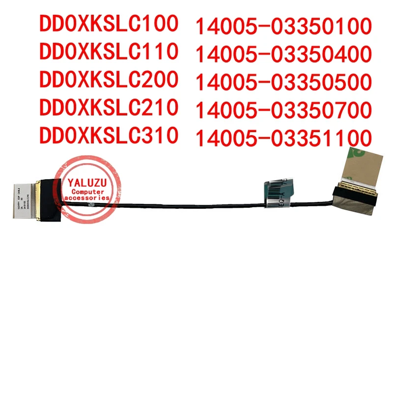 

Line For ASUS Vivobook 14X 2020 V4050 V4050F V4050E V4100 V4100E X413 X421F X421 A413 A413J Laptop LED LCD LVDS Video Cable