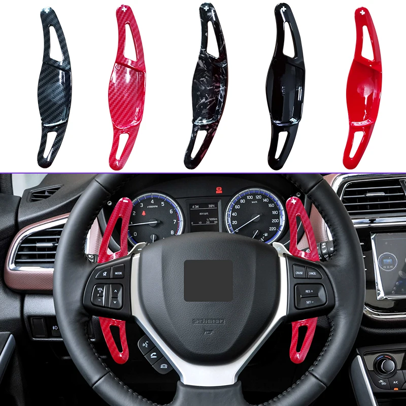 

Car Steering Wheel Shift Paddle For Suzuki Vitara SX4 S-Cross Swift Sport Escudo Ciaz Alivio DSG Shifter Extension Accessory