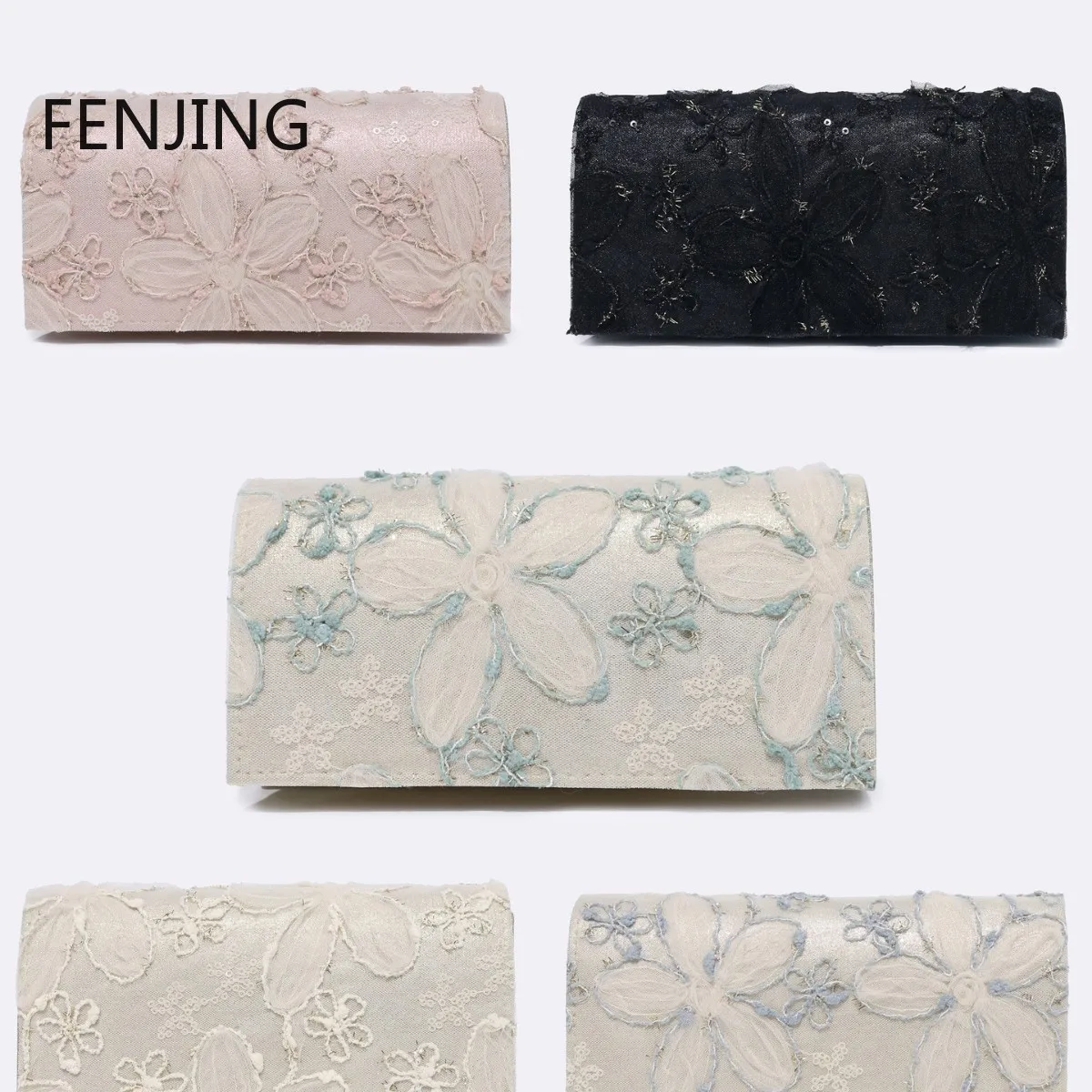 Elegant Retro Lace Embroidery Cheongsam Handbag 2026 Fashion Women Chain Crossbody Bag Evening Dinner Party Clutch Purse