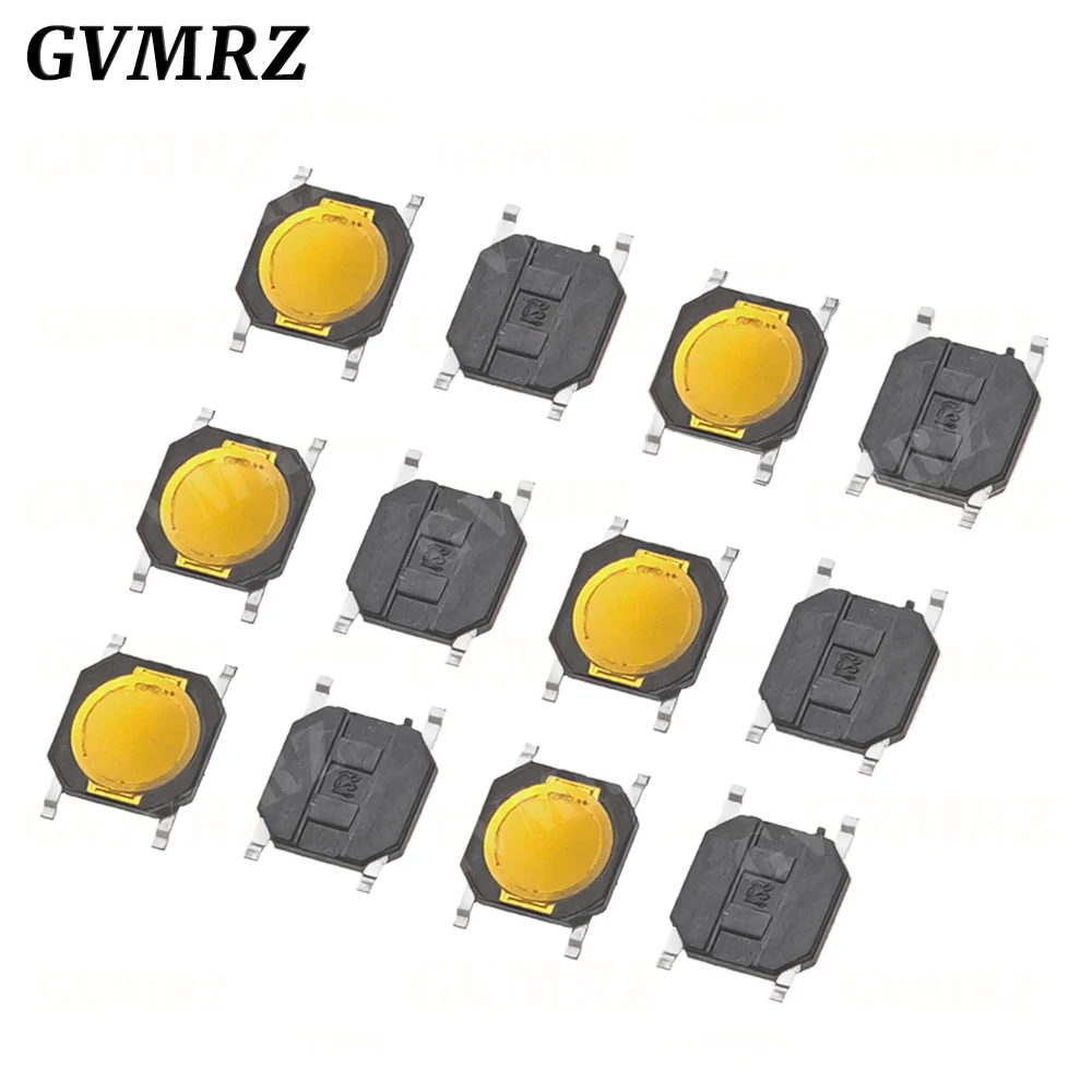 100 قطعة DC12V 50mA غشاء التبديل 4x4x0.8 مللي متر 4X4X0.8mm اللمس مفتاح بـزر دفع اللباقة 4 دبوس 4*4*0.8 مللي متر التبديل التبديل الجزئي مصلحة الارصاد الجوية #1