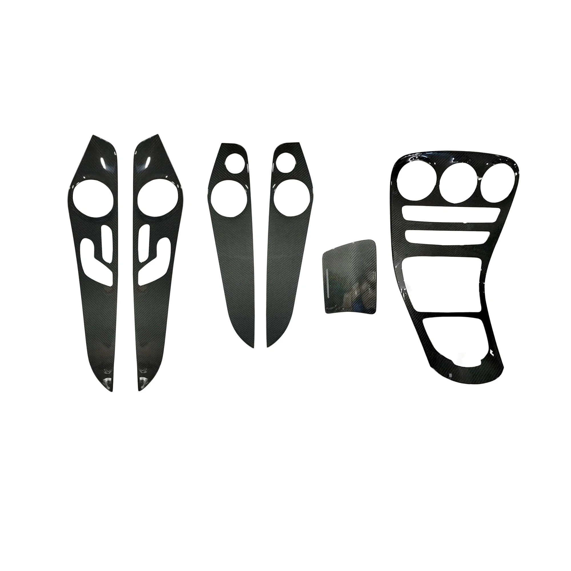 

Factory Wholesales Dry Carbon Interior Trims for Mercedes Benz W205 C253 2014-2018 Centre and Door Prepreg