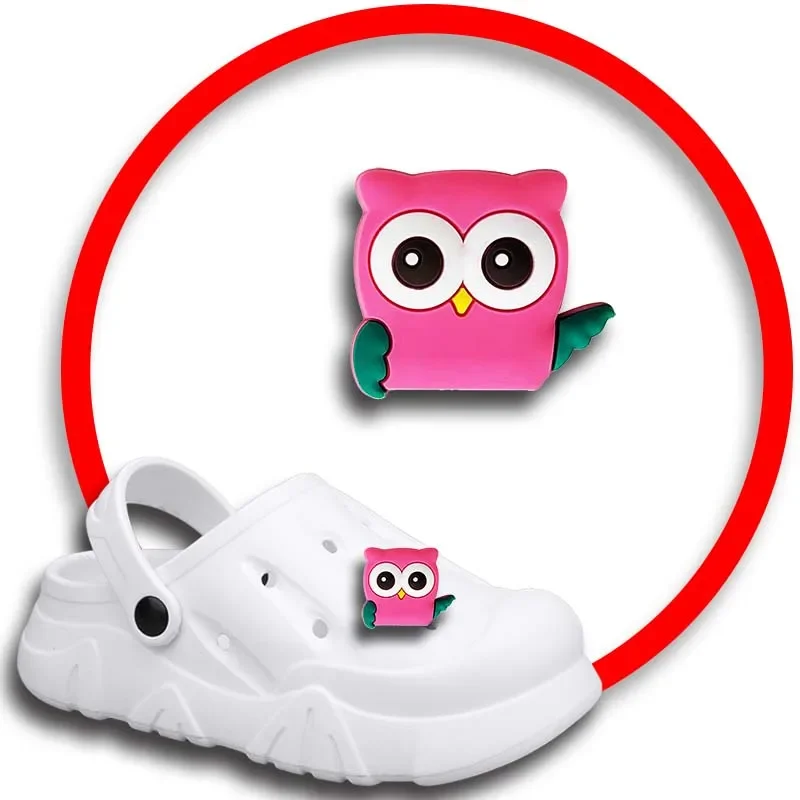 Dijes de zapatos de animales para Crocs, sandalias, alfileres de zuecos, decoraciones de zapatos, accesorio para hombres, niños, niñas, niños, accesorios para zapatos