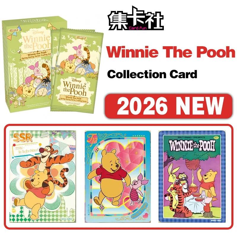 

Card.Fun New Winnie The Pooh Animation Outing in Spring Chapter 100th Anniversary Edition Spring Collection Cards Holiday Gift
