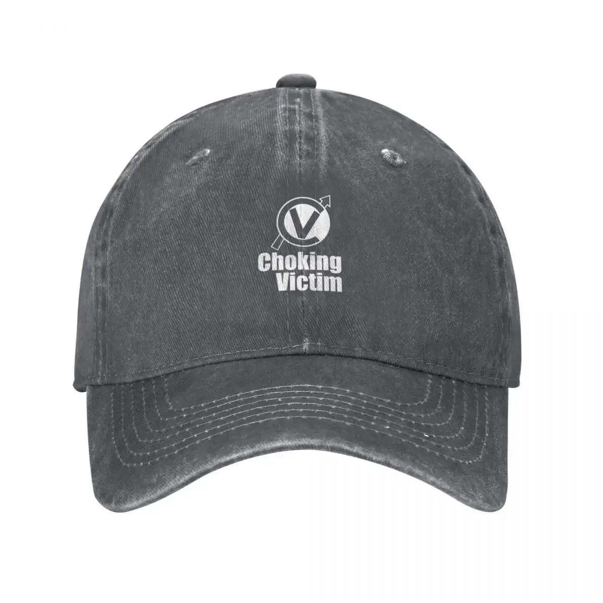 Choking Victim the punk rock logo black and white Baseball Cap Luxury Hat funny hat Snap Back Hat Female Men's