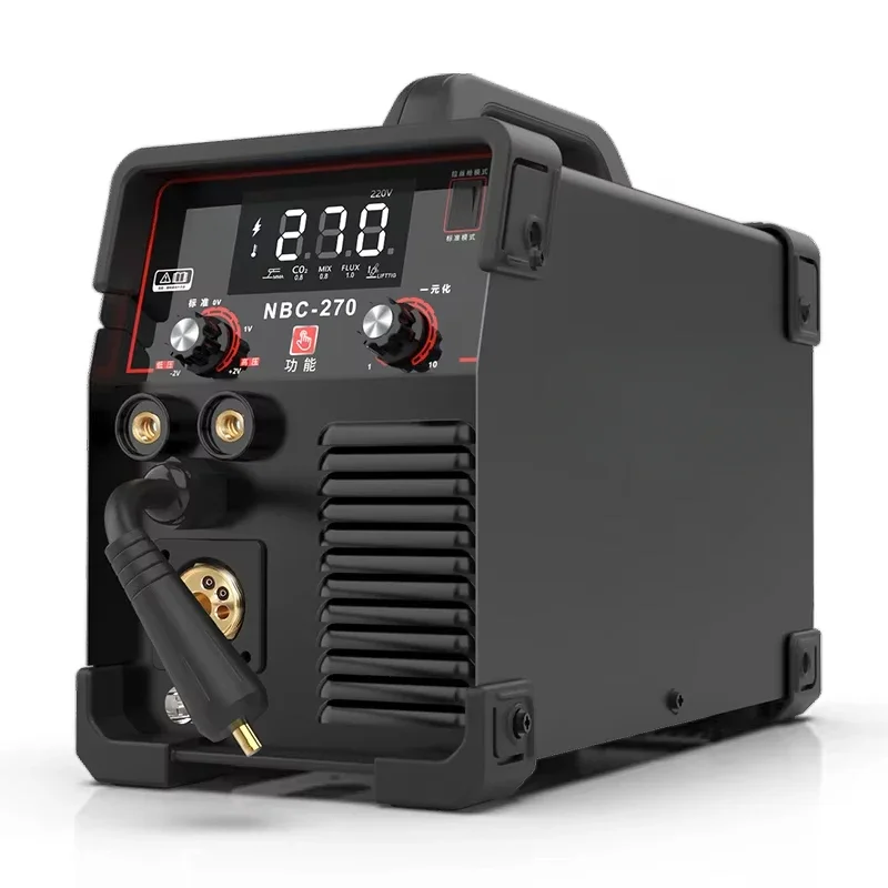 

160Amp 220V multifunctional digital gasless/gas MIG/MMA/TIG 4 in 1 CO2 MIG welding machine no gas MIG welder