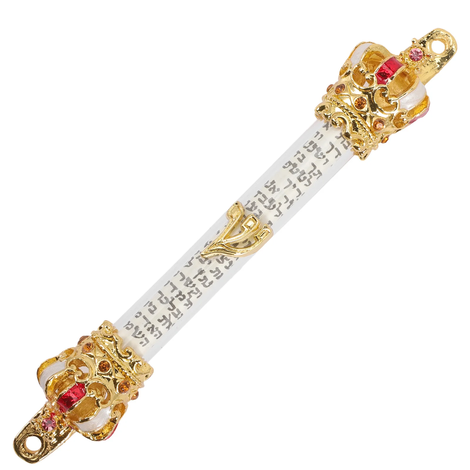 Judaica Mezuzah Metalowa Mezuzah na Drzwi Boczne Religijny Znak Błogosławieństwa na Drzwi Domowe Żydowski Prezent Pamiątkowy na Utratę Matki