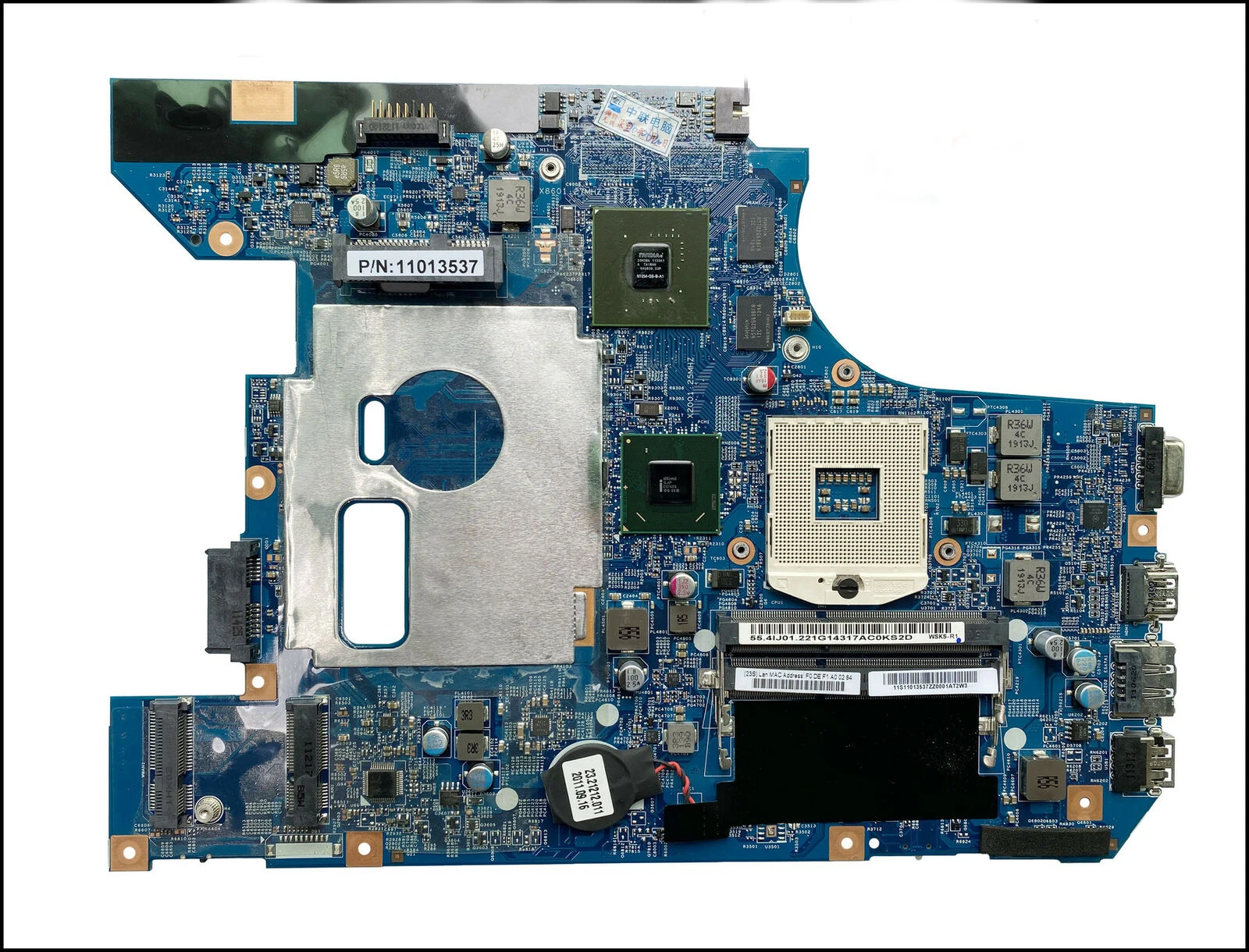 

Laptop Motherboard For Lenovo B570 B570E 48.4PA01.021 LZ57 HM65 PGA989 DDR3