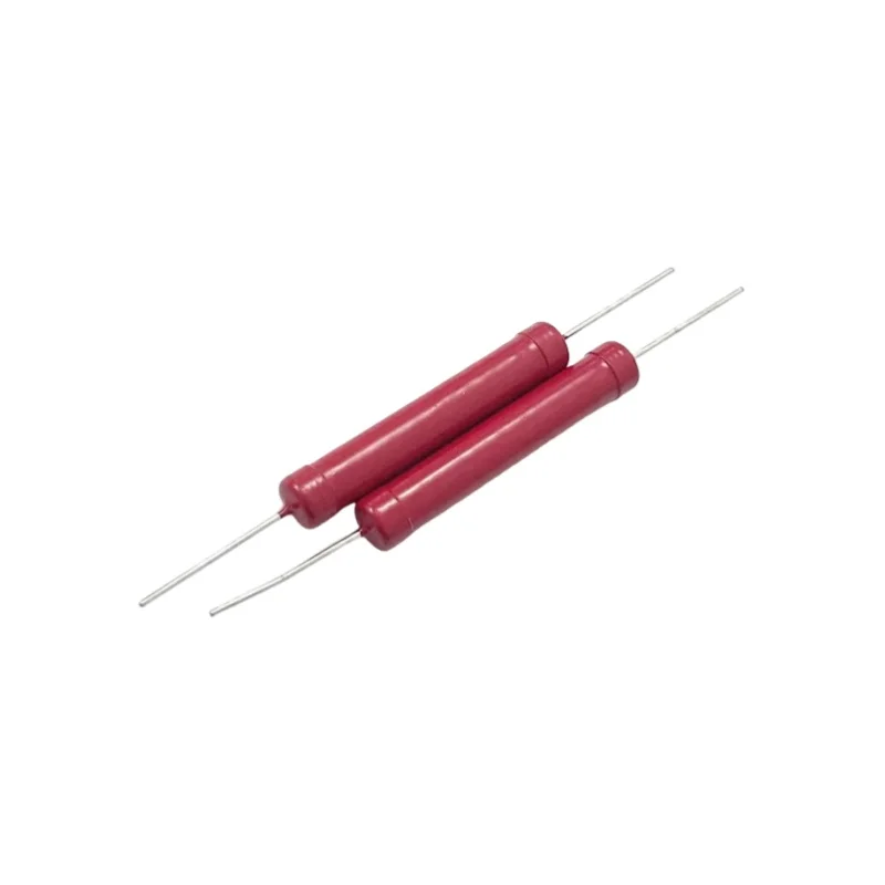 1 Uds RI80 bata roja grande resistencia de esmalte de vidrio 5W 1K 10K 1M 2M 3M 5M10M 20M 100M 500M 1G 10G 100G