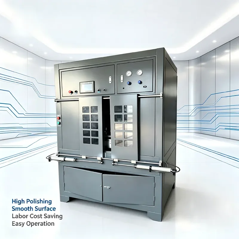 for Panda Industrial Large Casting Grinder Metal Polishing Deburring Machine for Round Iron Metal Pot