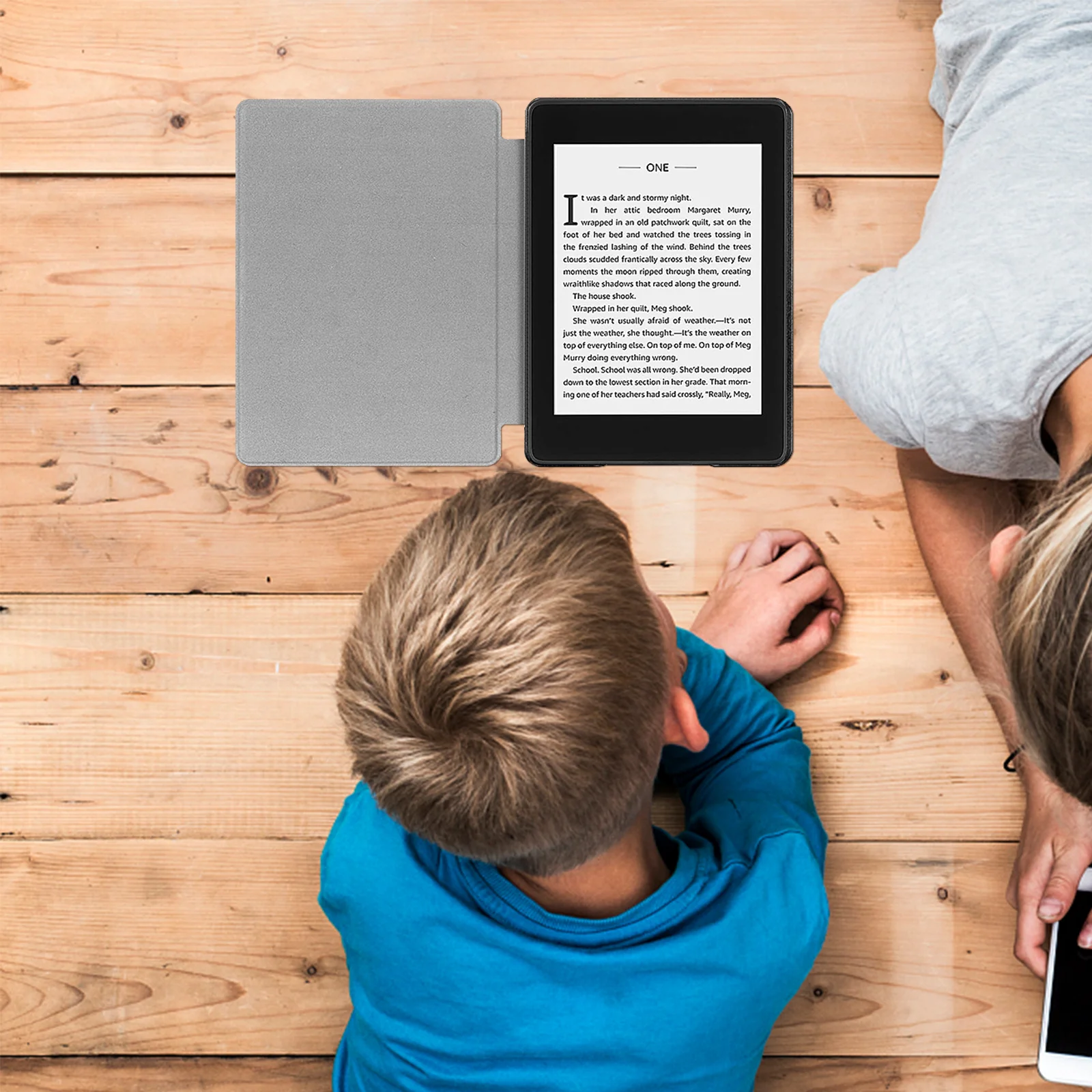 

1Pcs E-Reader Protective Case Ultra Thin Smart Cover Auto Wake Sleep Function Compatible with Kindle Paperwhite 4 High End