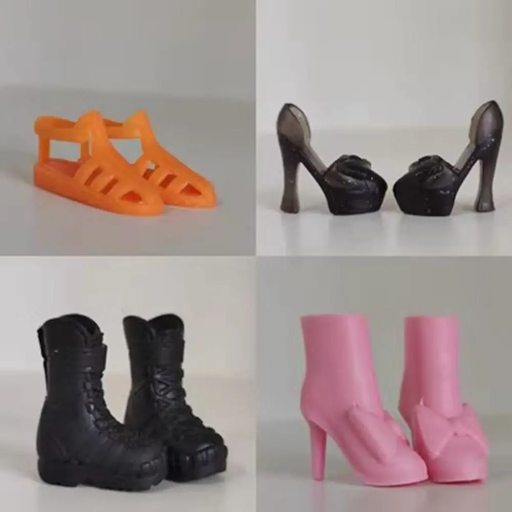 New Quality 1/6 Doll Shoes 30cm 9 Styles Super Model Boots Original Figure Doll Sandals Doll Accessories