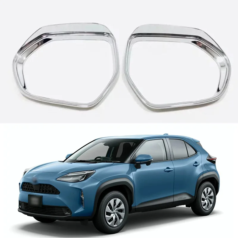 

For 20-22 Toyota Yaris side door rearview mirror rain eyebrow cover, rain blocking, reflective and rain blocking