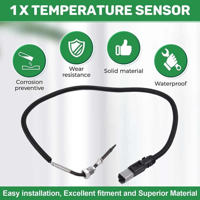 A73E-21225020 Car Gas Temperature Sensor Fits For Volvo Mack 12-19 D11 D13 D16 / MP7 MP8 MP10