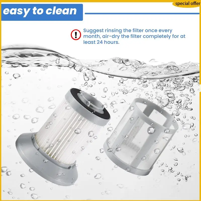 

A50I Replacement Filter For Bissell 2156A, 1665, 16652, 1665W Zing Canister Vacuum, Compare To Part 1613056