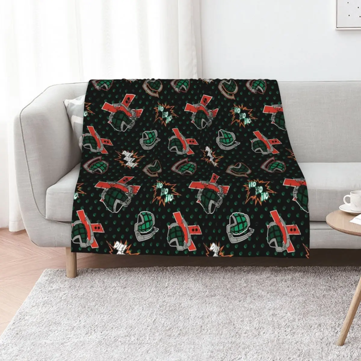 Ground Zero Grenades Throw Blanket valentine gift ideas Giant Sofa Baby Tourist Plaid blankets ands Blankets