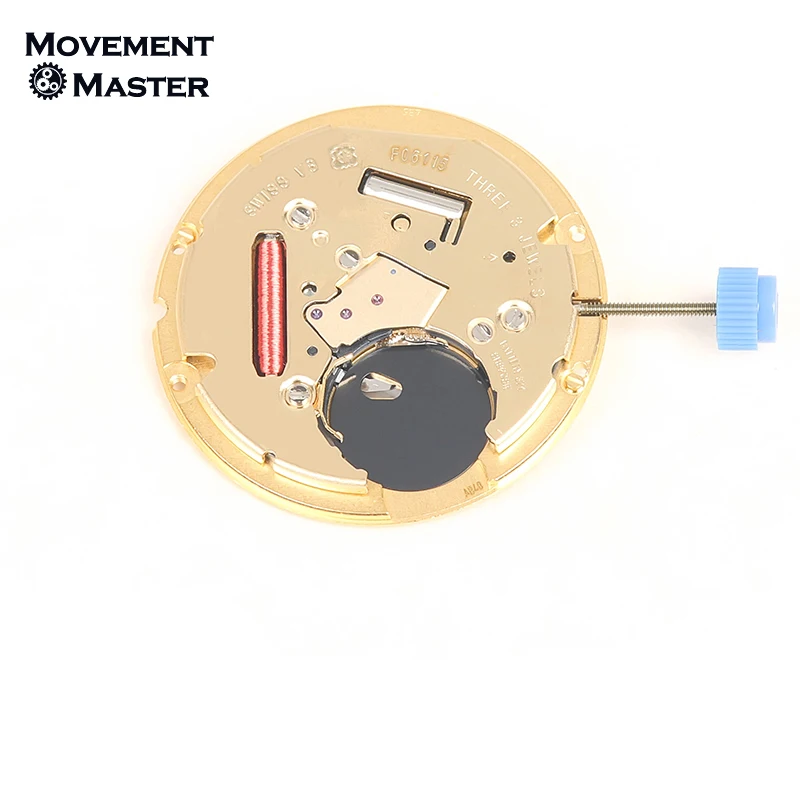 Original Swiss ETA F06.115 Replaces F06.111 Quartz Movement Date At 3 F06111 Watch Movement Replacement Parts