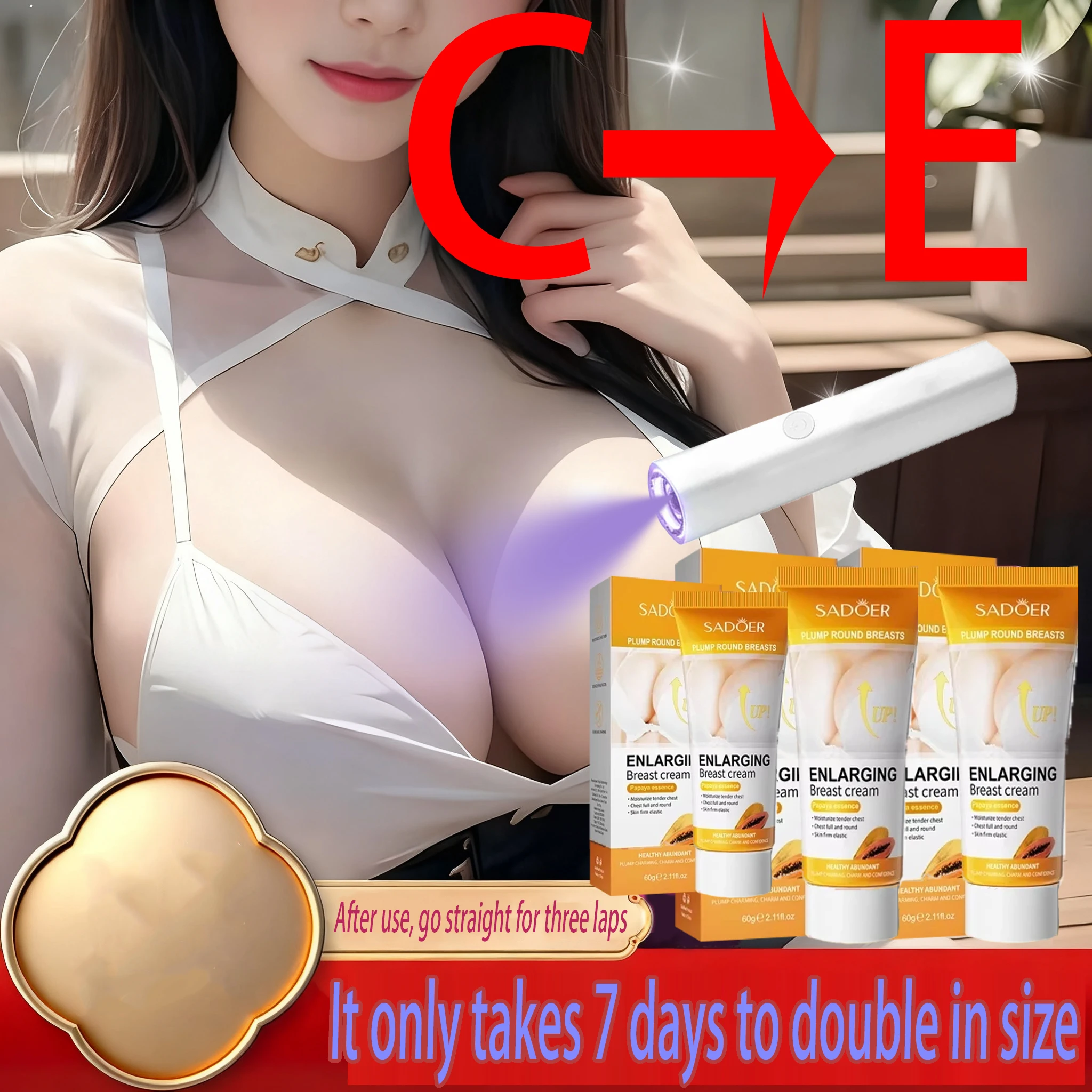 

"Laser Pen for Breast Firming – 5-Minute Daily Treatments"