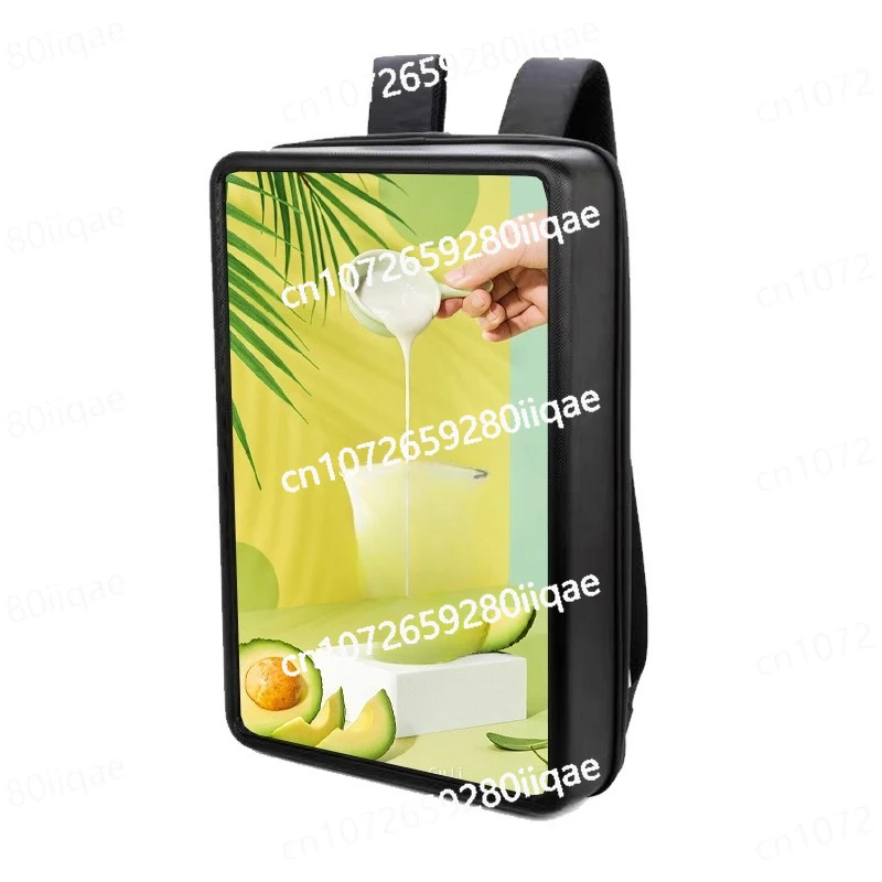 

21.5-Inch advertising machine highlights outdoor promotion, large-capacity battery, long battery life 4k LCD screen