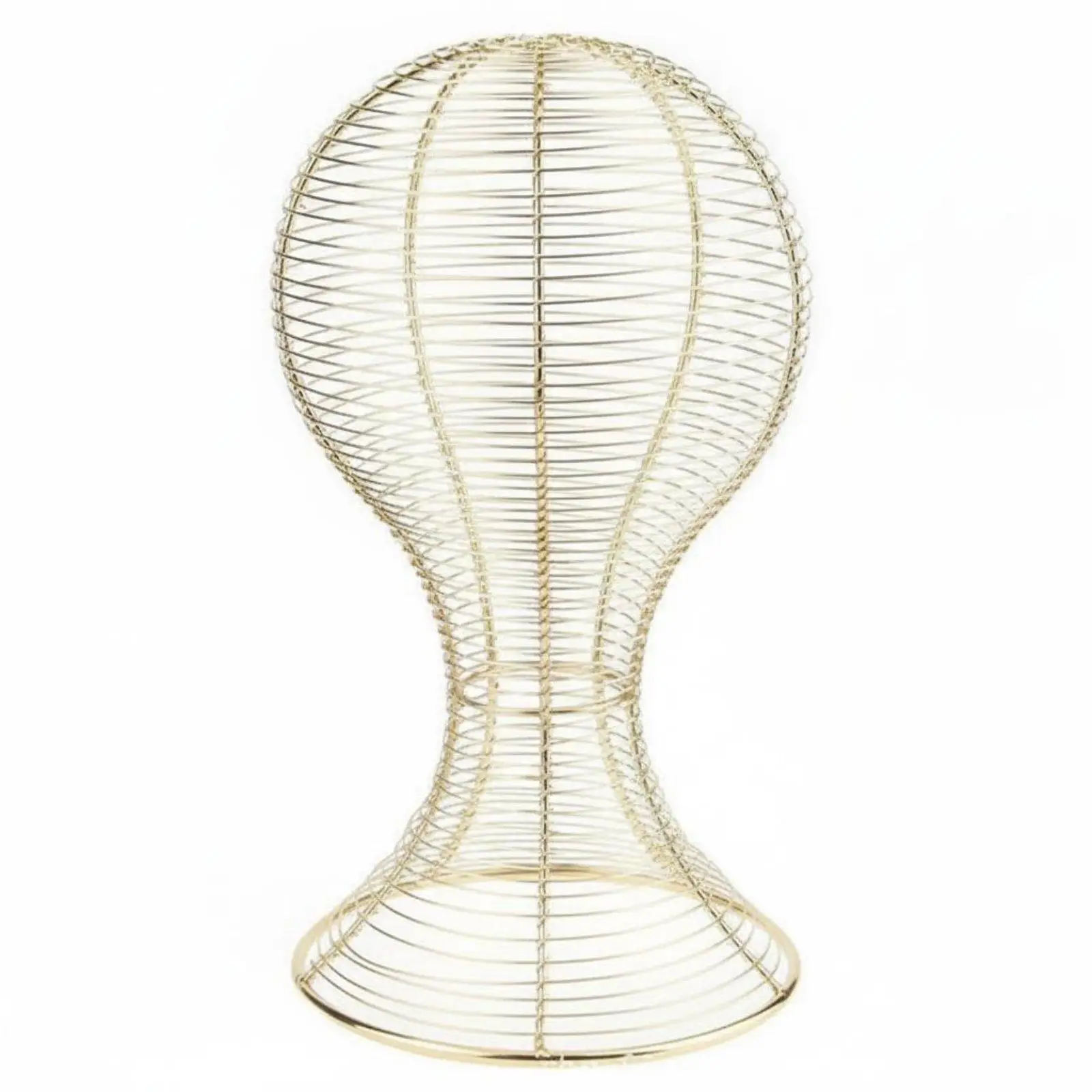 Metal Hat Display Stand Stable Base Metal Mannequin Head Stand Easy to Assemble