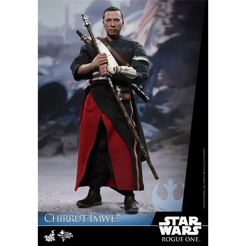 In Stock Original HOTTOYS HT 1/6 MMS403 Donnie Yen Rogue One：A Star Wars Story Chirrut Îmwe Movie Character Model Toy Gift