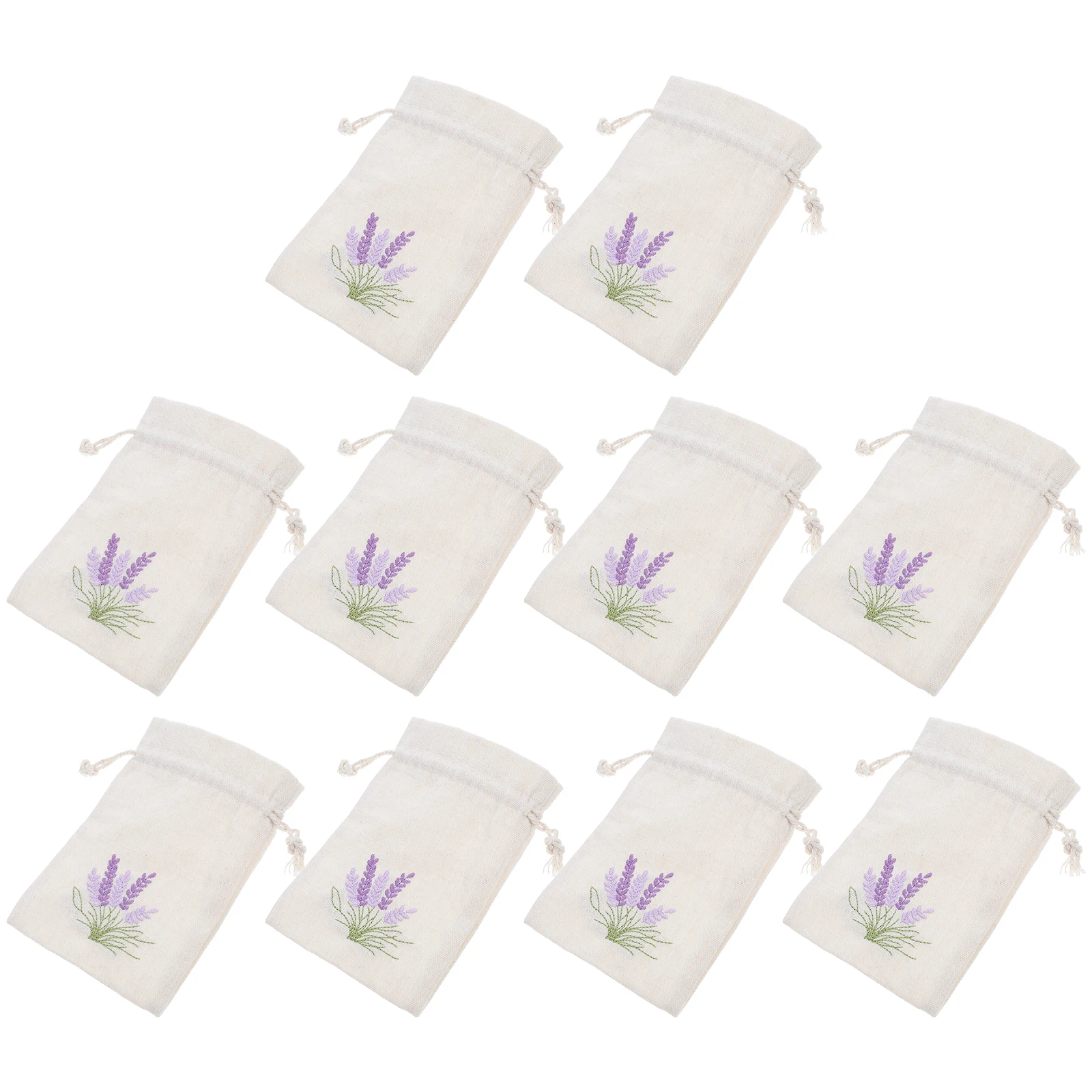 

10pcs Lavender Small Storage Box Packing Fragrance Sachets Empty Sachet Sachet Bag Gift Packing Flower Storage Box Bag