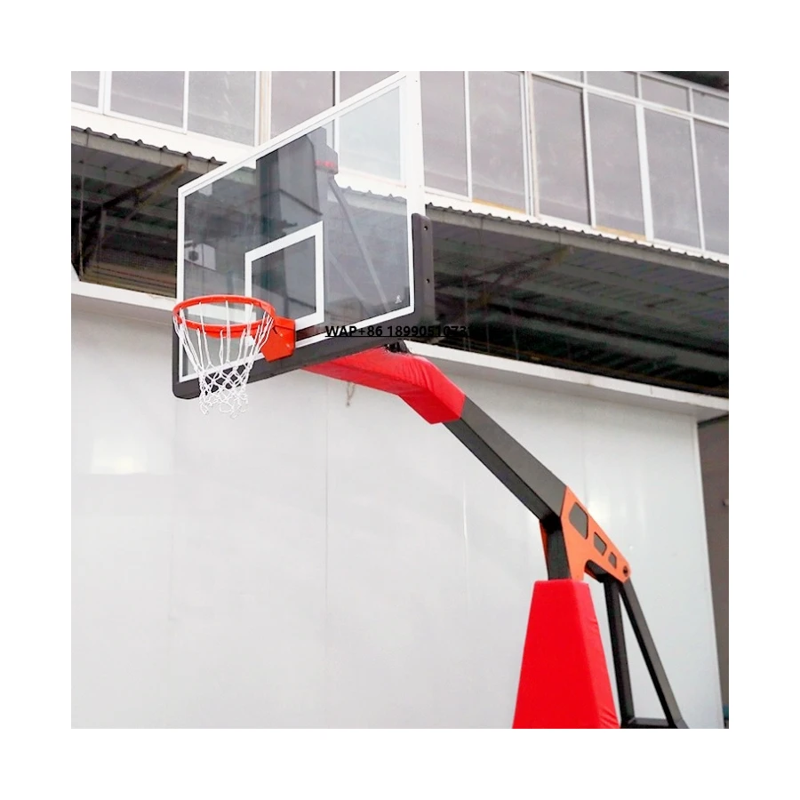 

Movable Height Adjustable Portable Basketball Stand Outdoor School Children Basketball Hoops