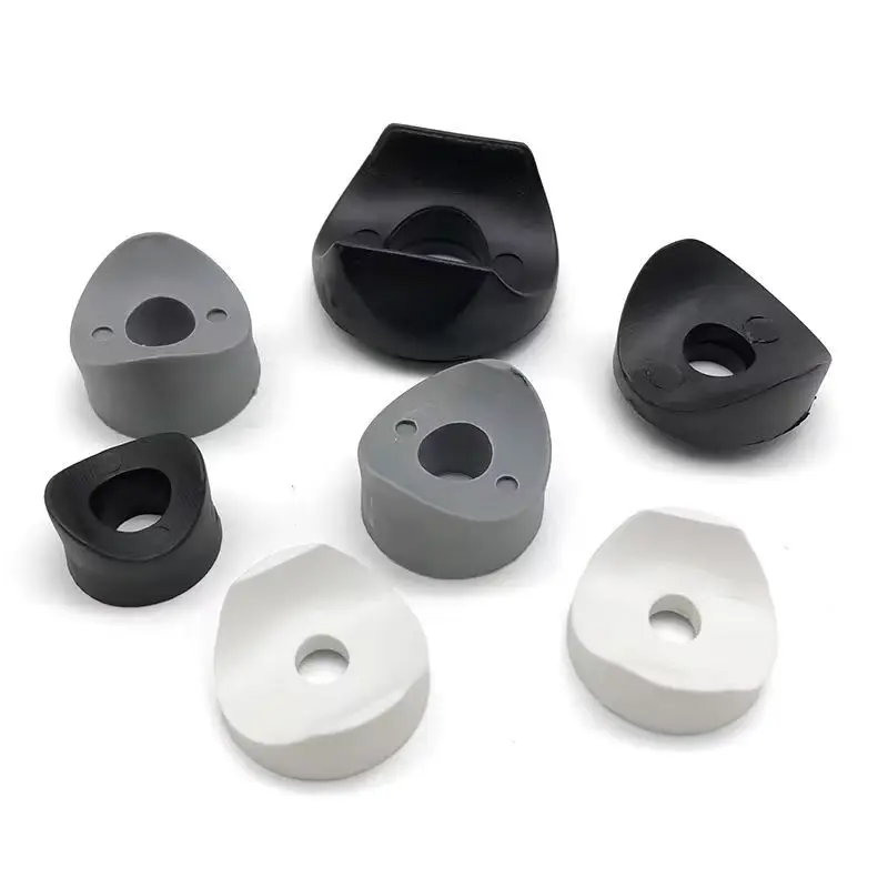 16 18 19 22 25mm Plastic Office Chair Duckbill Connector Shaped Furniture Plastic Accessory Spout Curved U-Shaped Gasket M6 M8