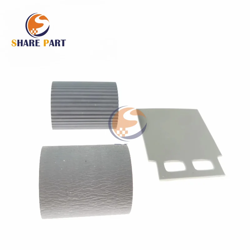 New Rubber Kit ADF Separation Pad Rubber Pickup Roller Rubber L2685A L2685-60001 L2686A for HP Scanjet N9120 HP9120 Printer Part
