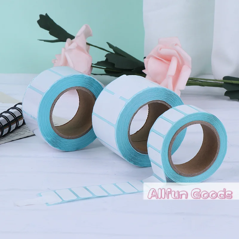 [TG835]700pcs/Roll Adhesive Thermal Label Supermarket Price Blank Label Direct Print