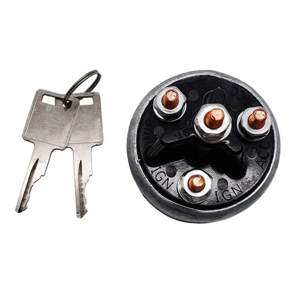 Silver/Black Ignition Switch Part Number 6665606 for Bobcat Loaders 320 453 553 643 743 753 863 Superior Quality