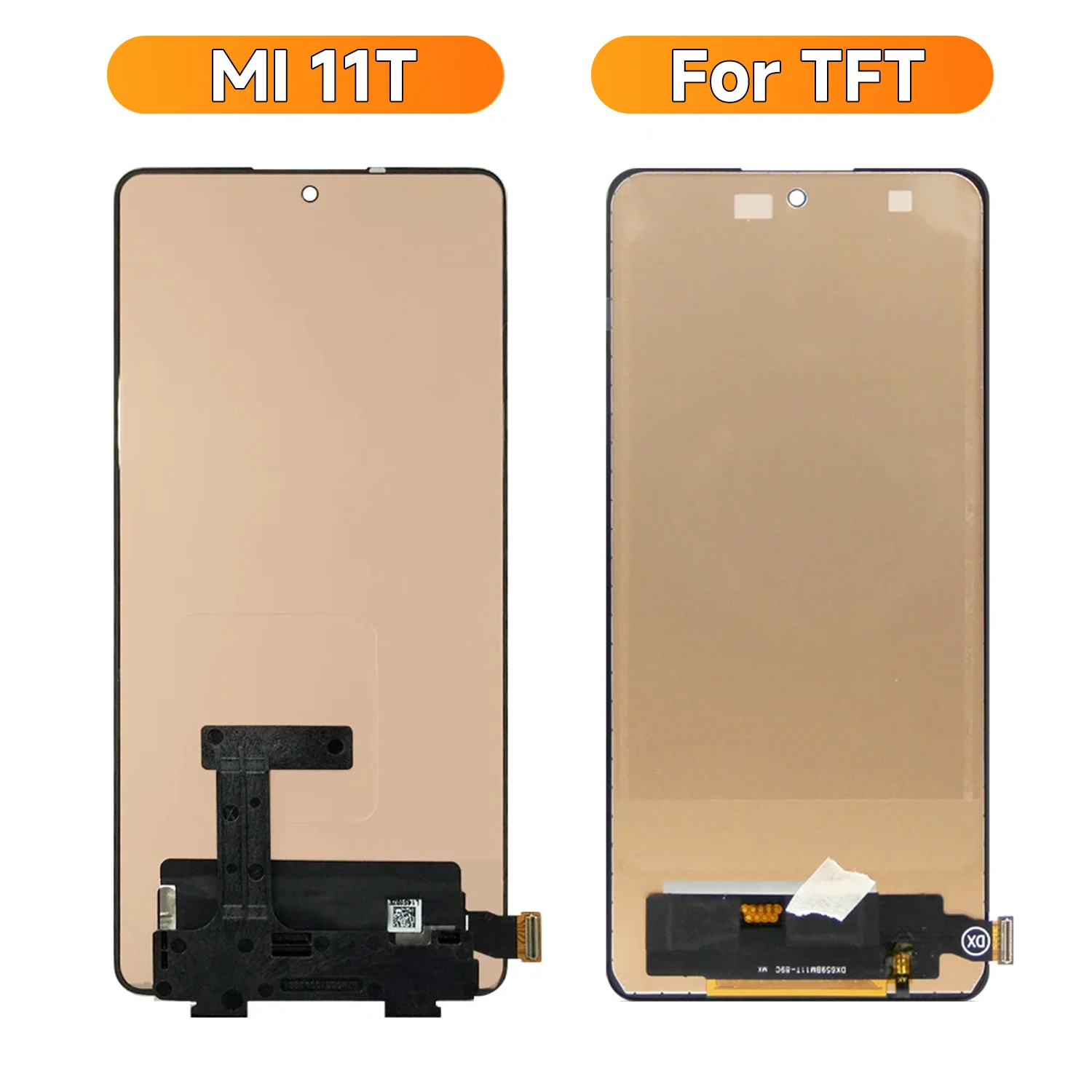 100% Tested Mi 11T Display Replace For Xiaomi Mi 11T Pro LCD 2107113SG Display Touch Screen Digitizer Assembly Repair Screen