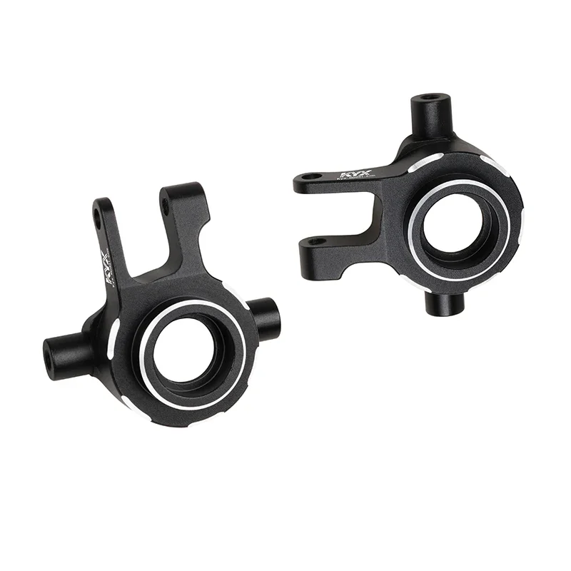 

KYX Racing Aluminum Front Steering Knuckle Upgrades Parts Accessories for 1/10 RC Crawler Car Traxxas F150 Raptor 4x4 R