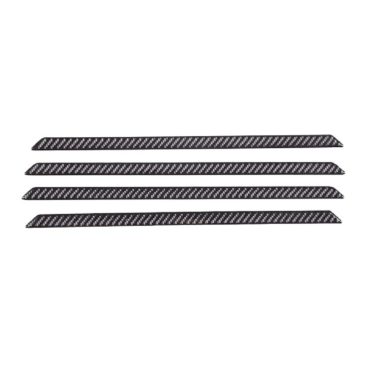 For 2022-2023 Toyota Tantu External Threshold Strip Sticker Real Carbon Fiber Soft