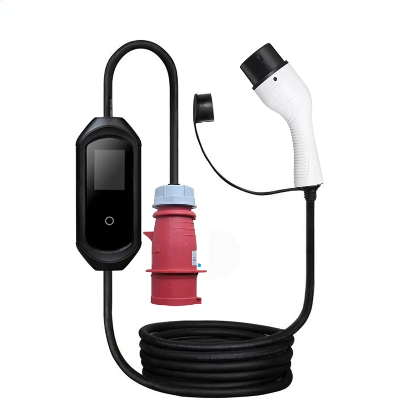 

For Ev Portable Charger 7kw 11kw 8a 10a 13a 16a 32a Ev Charger Type 2 Portable Ev Charger 11 Kw