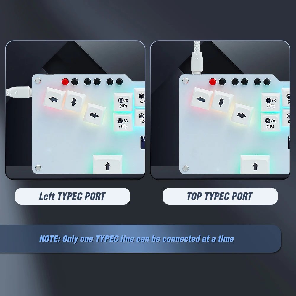 HitBox-Street Fighter King of Fighters Joystick Simulator, Gastronomie Handle Arcade, Raspberry Pi Pico, Gp2040