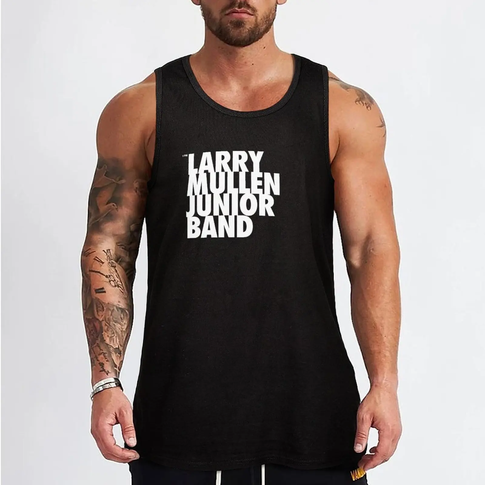 The Larry Mullen Jr. Band Tank Top cute tops Male vest