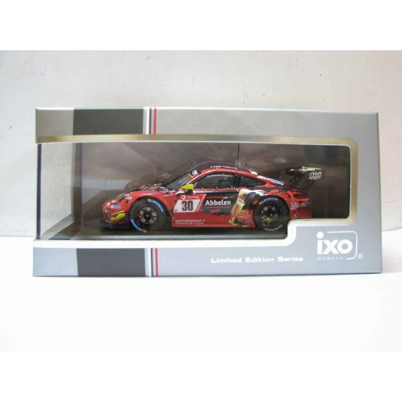 

Модель IXO 1:43 масштаба PORSCHE 911 GT3 R # 30 2020 LEGT43039 Модель автомобиля из сплава