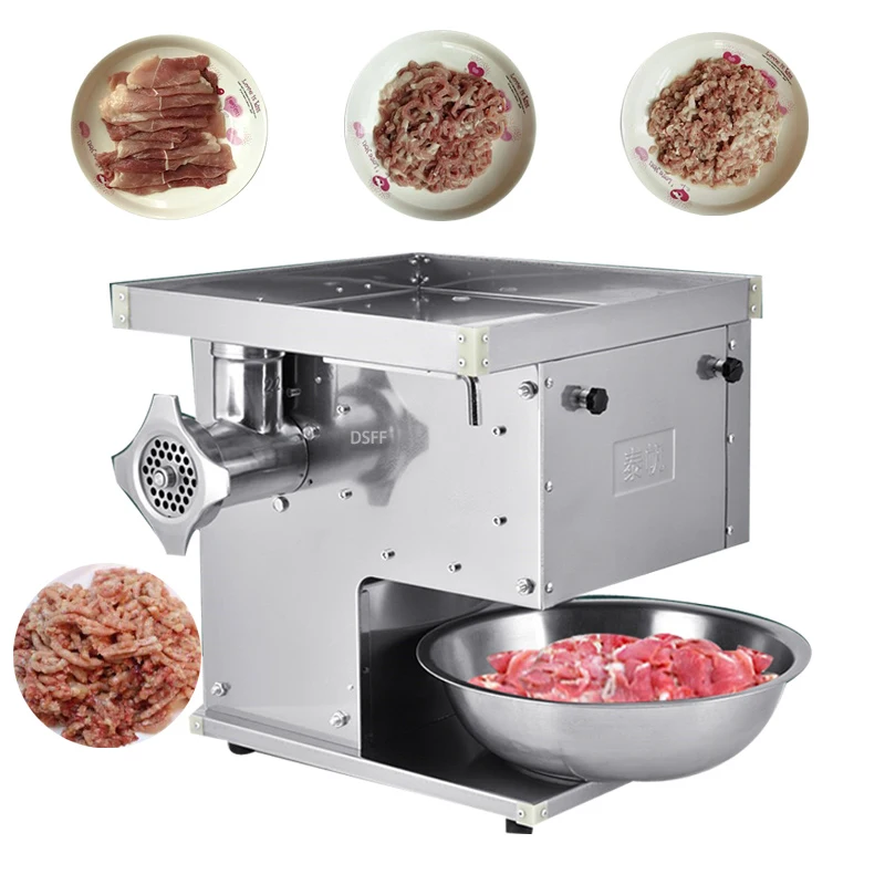 Electric Meat Cutter 2.5/3.5/5/7Mm Commercial Stainless Steel Automatic Meat Grinder