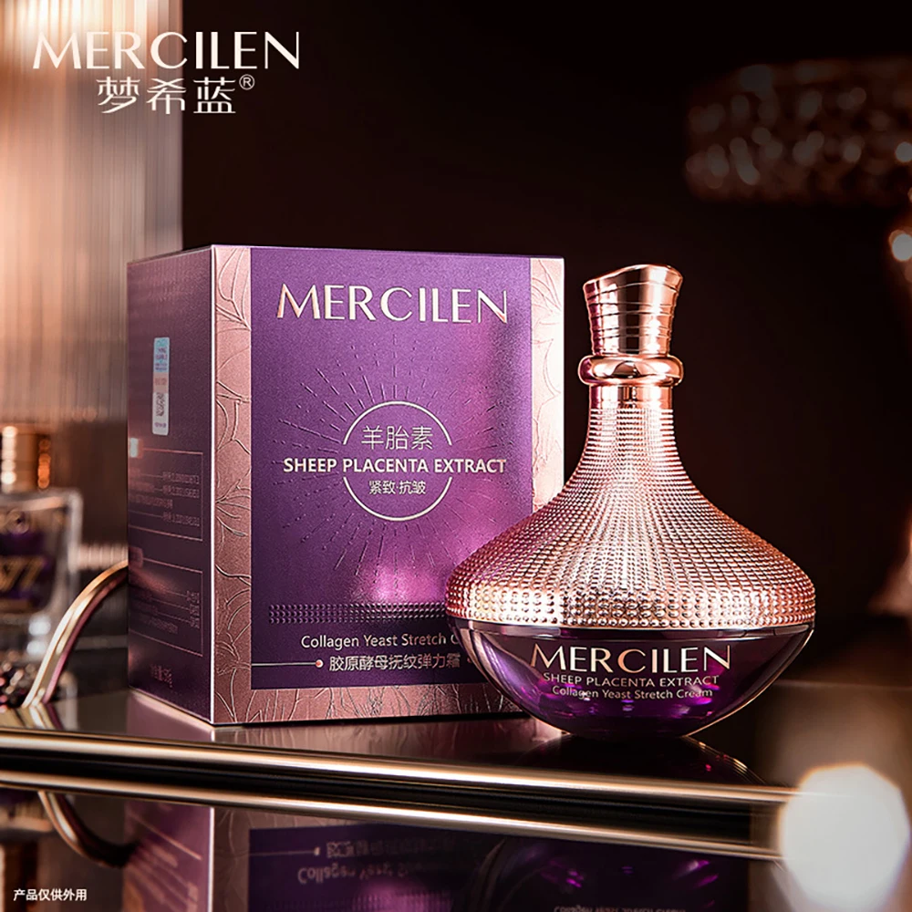 

Sheep Placenta Collagen Yeast Wrinkle Smoothing Eelasticity Cream Skincare Strengthen Skin Barrier Oil Control Beauty Face Cream